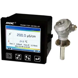 دستگاه EC متر آنلاین مدیکال مدل 8301Aبا سنسور کلمپی دما بالا برند CREATE